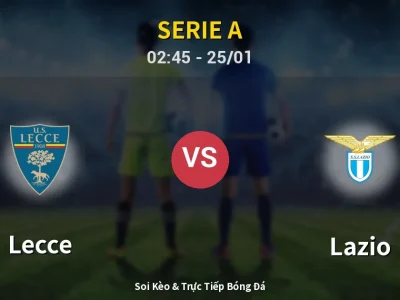 Kết Quả: Lecce 0-0 Lazio – Highlight & Bàn Thắng | Serie A