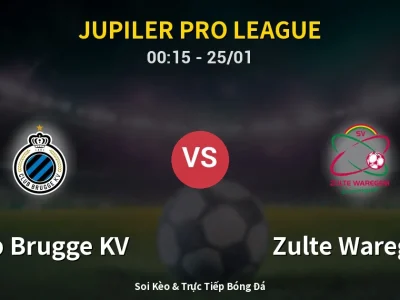 Kết Quả: Club Brugge KV 4-3 Zulte Waregem – Highlight & Bàn Thắng | Jupiler Pro League
