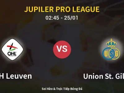 Kết Quả: OH Leuven 0-0 Union St. Gilloise – Highlight & Bàn Thắng | Jupiler Pro League