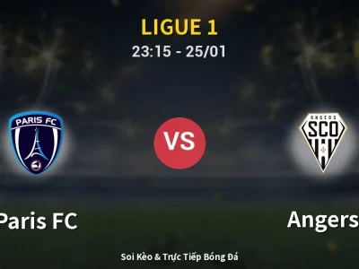 Soi Kèo Paris FC vs Angers – 23:15 25/01 | Nhận Định, Dự Đoán Tỷ Số