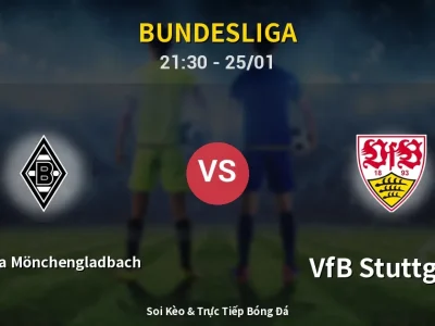 🔴 Trực Tiếp: Borussia Mönchengladbach 0-0 VfB Stuttgart – Link Xem Bundesliga (Full HD)