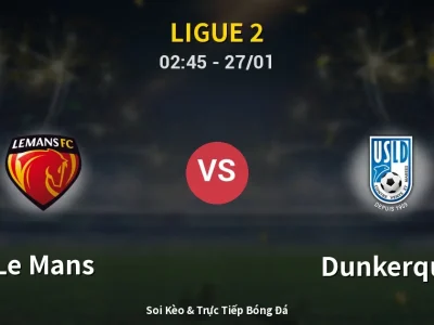 Kết Quả: Le Mans 1-0 Dunkerque – Highlight & Bàn Thắng | Ligue 2