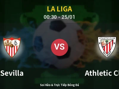 Kết Quả: Sevilla 2-1 Athletic Club – Highlight & Bàn Thắng | La Liga
