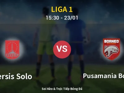 Kết Quả: Persis Solo 0-1 Pusamania Borneo – Highlight & Bàn Thắng | Liga 1