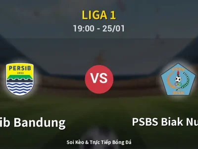 Kết Quả: Persib Bandung 1-0 PSBS Biak Numfor – Highlight & Bàn Thắng | Liga 1