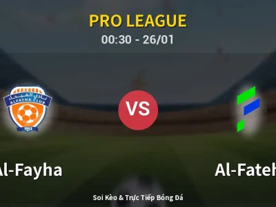 Kết Quả: Al-Fayha 2-0 Al-Fateh – Highlight & Bàn Thắng | Pro League
