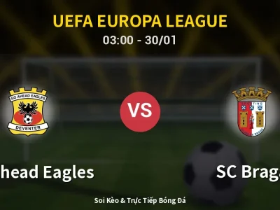 Kết Quả: GO Ahead Eagles 0-0 SC Braga – Highlight & Bàn Thắng | UEFA Europa League