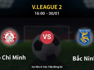 Kết Quả: Ho Chi Minh 0-1 Bắc Ninh – Highlight & Bàn Thắng | V.League 2