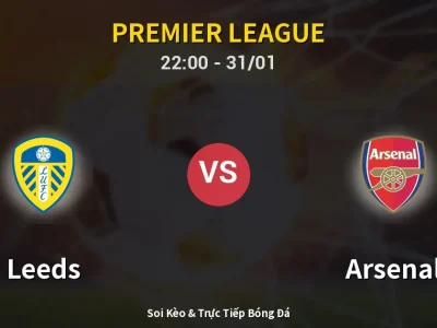 Soi Kèo Leeds vs Arsenal – 22:00 31/01 | Nhận Định, Dự Đoán Tỷ Số
