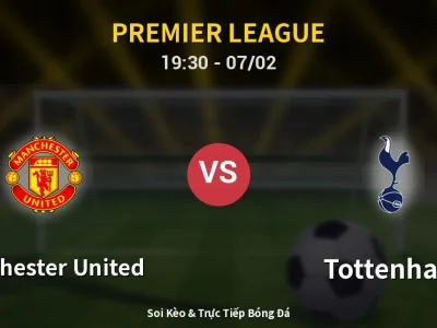 🔴 Trực Tiếp: Manchester United 1-0 Tottenham – Link Xem Premier League (Full HD)