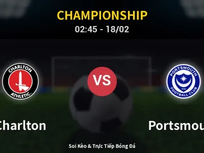 Kết Quả: Charlton 1-3 Portsmouth – Highlight & Bàn Thắng | Championship