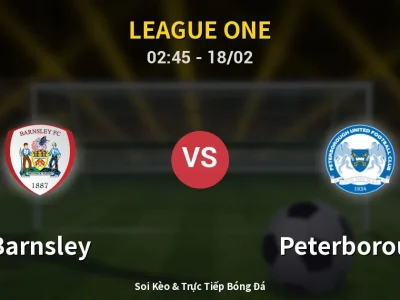 Kết Quả: Barnsley 2-1 Peterborough – Highlight & Bàn Thắng | League One