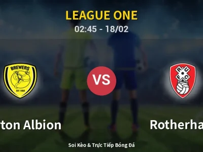 Kết Quả: Burton Albion 1-0 Rotherham – Highlight & Bàn Thắng | League One