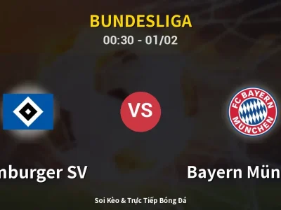 Kết Quả: Hamburger SV 2-2 Bayern München – Highlight & Bàn Thắng | Bundesliga