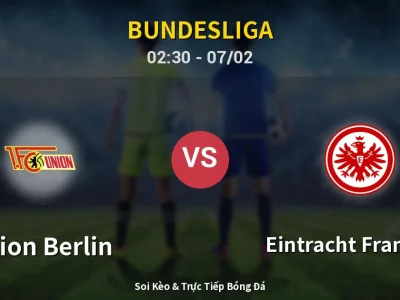 Kết Quả: Union Berlin 1-1 Eintracht Frankfurt – Highlight & Bàn Thắng | Bundesliga