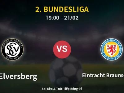 Kết Quả: SV Elversberg 3-1 Eintracht Braunschweig – Highlight & Bàn Thắng | 2. Bundesliga