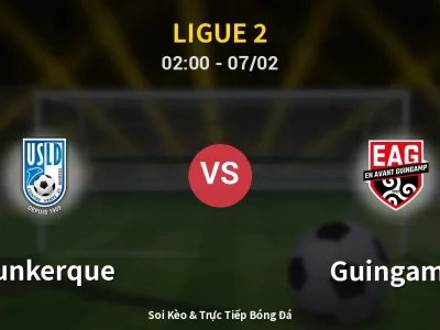 Kết Quả: Dunkerque 0-0 Guingamp – Highlight & Bàn Thắng | Ligue 2