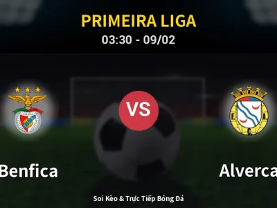 Kết Quả: Benfica 2-1 Alverca – Highlight & Bàn Thắng | Primeira Liga
