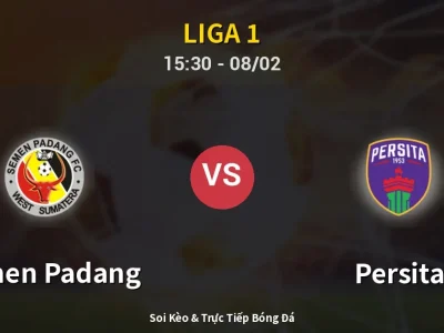Kết Quả: Semen Padang 1-0 Persita – Highlight & Bàn Thắng | Liga 1