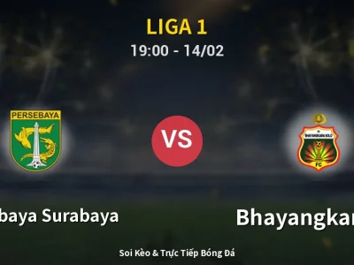 🔴 Trực Tiếp: Persebaya Surabaya 0-2 Bhayangkara FC – Link Xem Liga 1 (Full HD)
