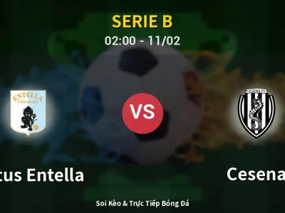 Kết Quả: Virtus Entella 3-1 Cesena – Highlight & Bàn Thắng | Serie B