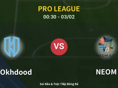 Kết Quả: Al Okhdood 1-1 NEOM – Highlight & Bàn Thắng | Pro League