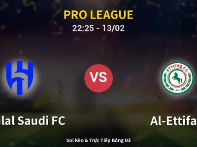 Soi Kèo Al-Hilal Saudi FC vs Al-Ettifaq – 22:25 13/02 | Nhận Định, Dự Đoán Tỷ Số