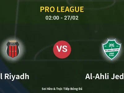 Kết Quả: Al Riyadh 0-1 Al-Ahli Jeddah – Highlight & Bàn Thắng | Pro League