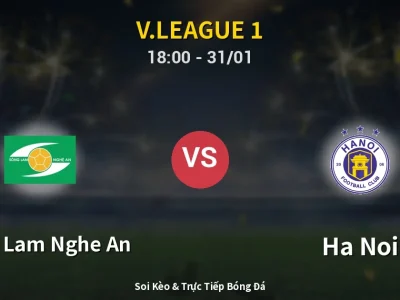 Kết Quả: Song Lam Nghe An 1-3 Ha Noi – Highlight & Bàn Thắng | V.League 1