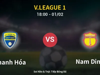 Kết Quả: Thanh Hóa 2-2 Nam Dinh – Highlight & Bàn Thắng | V.League 1