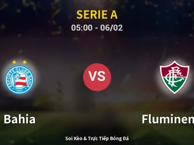 Kết Quả: Bahia 1-1 Fluminense – Highlight & Bàn Thắng | Serie A
