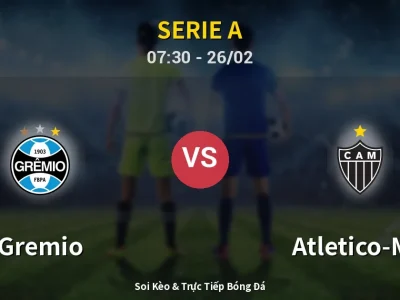 Kết Quả: Gremio 2-1 Atletico-MG – Highlight & Bàn Thắng | Serie A