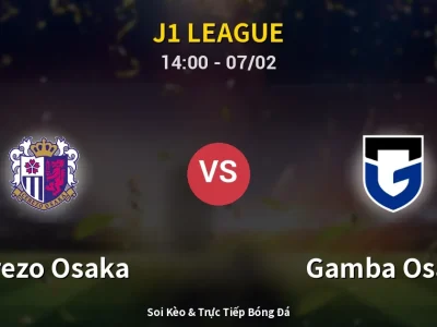 Kết Quả: Cerezo Osaka 0-0 Gamba Osaka – Highlight & Bàn Thắng | J1 League