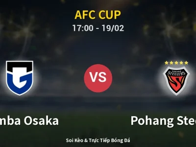 Kết Quả: Gamba Osaka 2-1 Pohang Steelers – Highlight & Bàn Thắng | AFC Cup