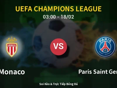 Kết Quả: Monaco 2-3 Paris Saint Germain – Highlight & Bàn Thắng | UEFA Champions League