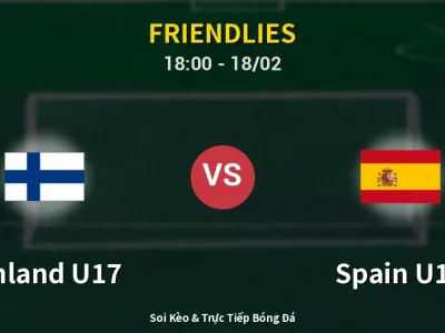 Kết Quả: Finland U17 0-7 Spain U17 – Highlight & Bàn Thắng | Friendlies