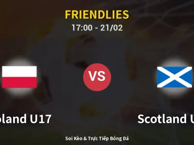 Kết Quả: Poland U17 4-2 Scotland U17 – Highlight & Bàn Thắng | Friendlies