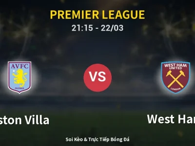 Soi Kèo Aston Villa vs West Ham – 21:15 22/03 | Nhận Định, Dự Đoán Tỷ Số