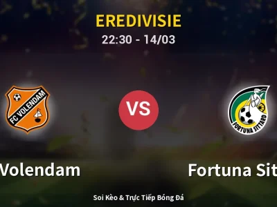 Soi Kèo FC Volendam vs Fortuna Sittard – 22:30 14/03 | Nhận Định, Dự Đoán Tỷ Số