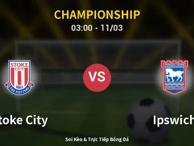 Kết Quả: Stoke City 3-3 Ipswich – Highlight & Bàn Thắng | Championship