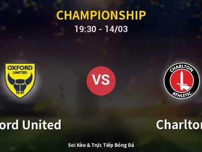 Kết Quả: Oxford United 1-1 Charlton – Highlight & Bàn Thắng | Championship