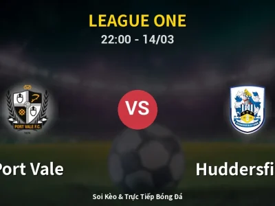 🔴 Trực Tiếp: Port Vale 0-0 Huddersfield – Link Xem League One (Full HD)