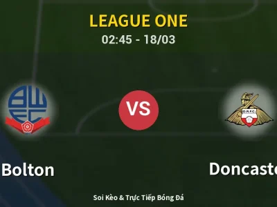 Kết Quả: Bolton 0-0 Doncaster – Highlight & Bàn Thắng | League One
