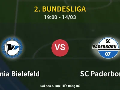 Soi Kèo Arminia Bielefeld vs SC Paderborn 07 – 19:00 14/03 | Nhận Định, Dự Đoán Tỷ Số