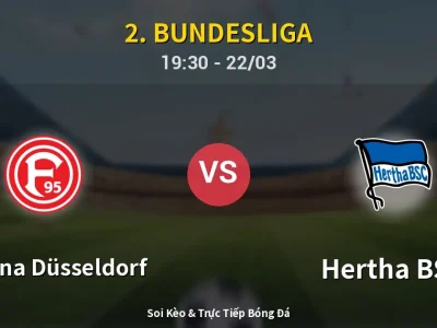 🔴 Trực Tiếp: Fortuna Düsseldorf 2-4 Hertha BSC – Link Xem 2. Bundesliga (Full HD)