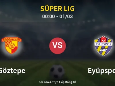 Kết Quả: Göztepe 0-0 Eyüpspor – Highlight & Bàn Thắng | Süper Lig