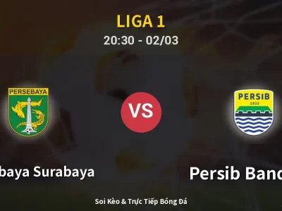 Kết Quả: Persebaya Surabaya 2-2 Persib Bandung – Highlight & Bàn Thắng | Liga 1