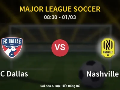 Kết Quả: FC Dallas 0-0 Nashville SC – Highlight & Bàn Thắng | Major League Soccer