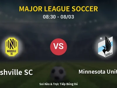 Kết Quả: Nashville SC 3-1 Minnesota United FC – Highlight & Bàn Thắng | Major League Soccer