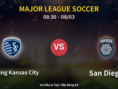 Kết Quả: Sporting Kansas City 0-1 San Diego – Highlight & Bàn Thắng | Major League Soccer